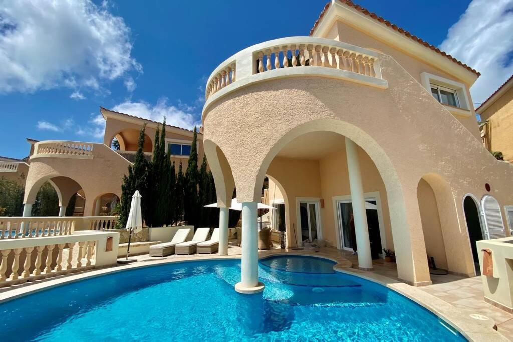 Meerblick Villa "Buena Vista" In Santa Ponsa, Mallorca Esterno foto