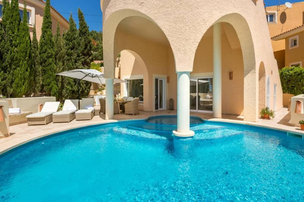 Meerblick Villa "Buena Vista" In Santa Ponsa, Mallorca Esterno foto