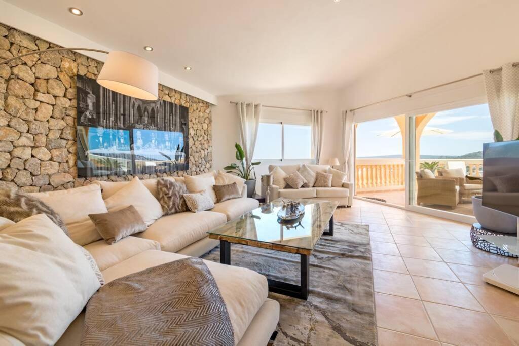 Meerblick Villa "Buena Vista" In Santa Ponsa, Mallorca Esterno foto