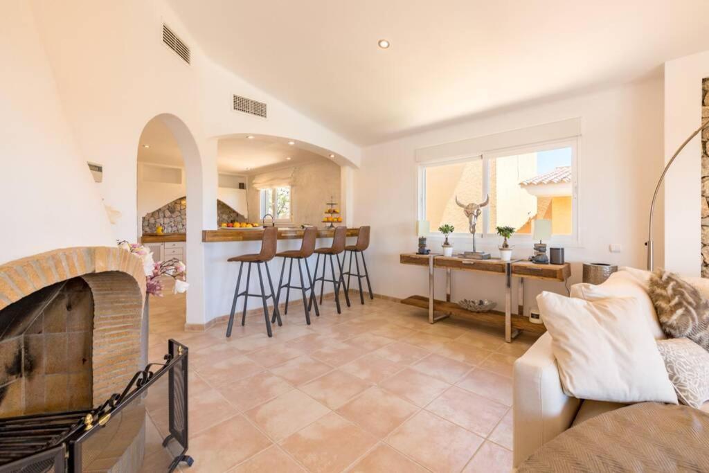 Meerblick Villa "Buena Vista" In Santa Ponsa, Mallorca Esterno foto