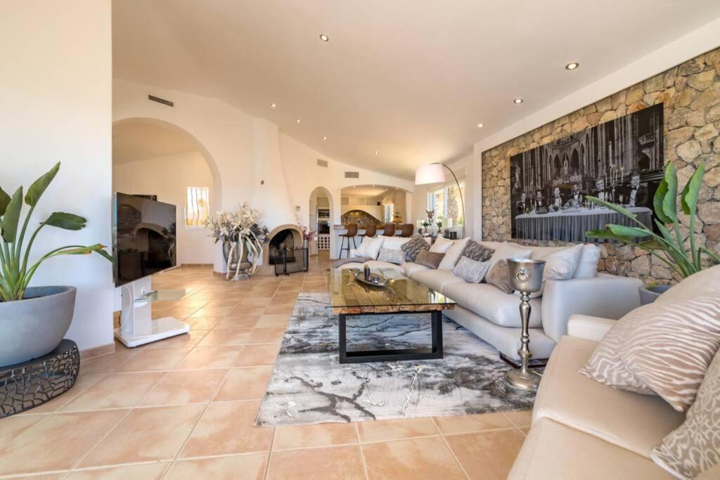 Meerblick Villa "Buena Vista" In Santa Ponsa, Mallorca Esterno foto